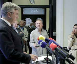 Zagreb,26.09.2022.-Održana je sjednica šireg Predsjedništva HDZ-a.Na slici Andrej Plenković.foto HINA/ Tomislav Pavlek/ tp