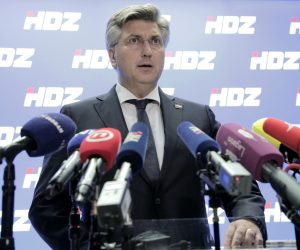 Zagreb,26.09.2022.-Održana je sjednica šireg Predsjedništva HDZ-a.Na slici Andrej Plenković.foto HINA/ Tomislav Pavlek/ tp