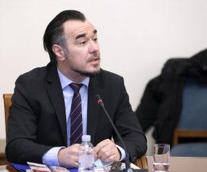 02.02.2022., Zagreb - U Saboru je odrzana 21., tematska sjednica Odbora za obitelj, mlade i sport o demografskoj revitalizaciji Hrvatske. U svjetlu objavljenih prvih podataka iz popisa stanovnistva  govorili su demografi Stjepan Sterc, Ante Roncevic, Tado Juric, te predstavnici tijela drzavne uprave.  Photo: Patrik Macek/PIXSELL