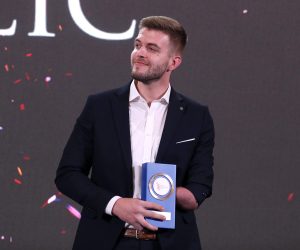 03.02.2022., Zagreb - Svecano proglasenje najuspjesnijih sportasa Hrvatskog paraolimpijskog odbora za 2021. godinu odrzano je u hotelu Westin. Nauspjesniji sportas s invaliditetom, Ivan Mikulic.    Photo: Luka Stanzl/PIXSELL
