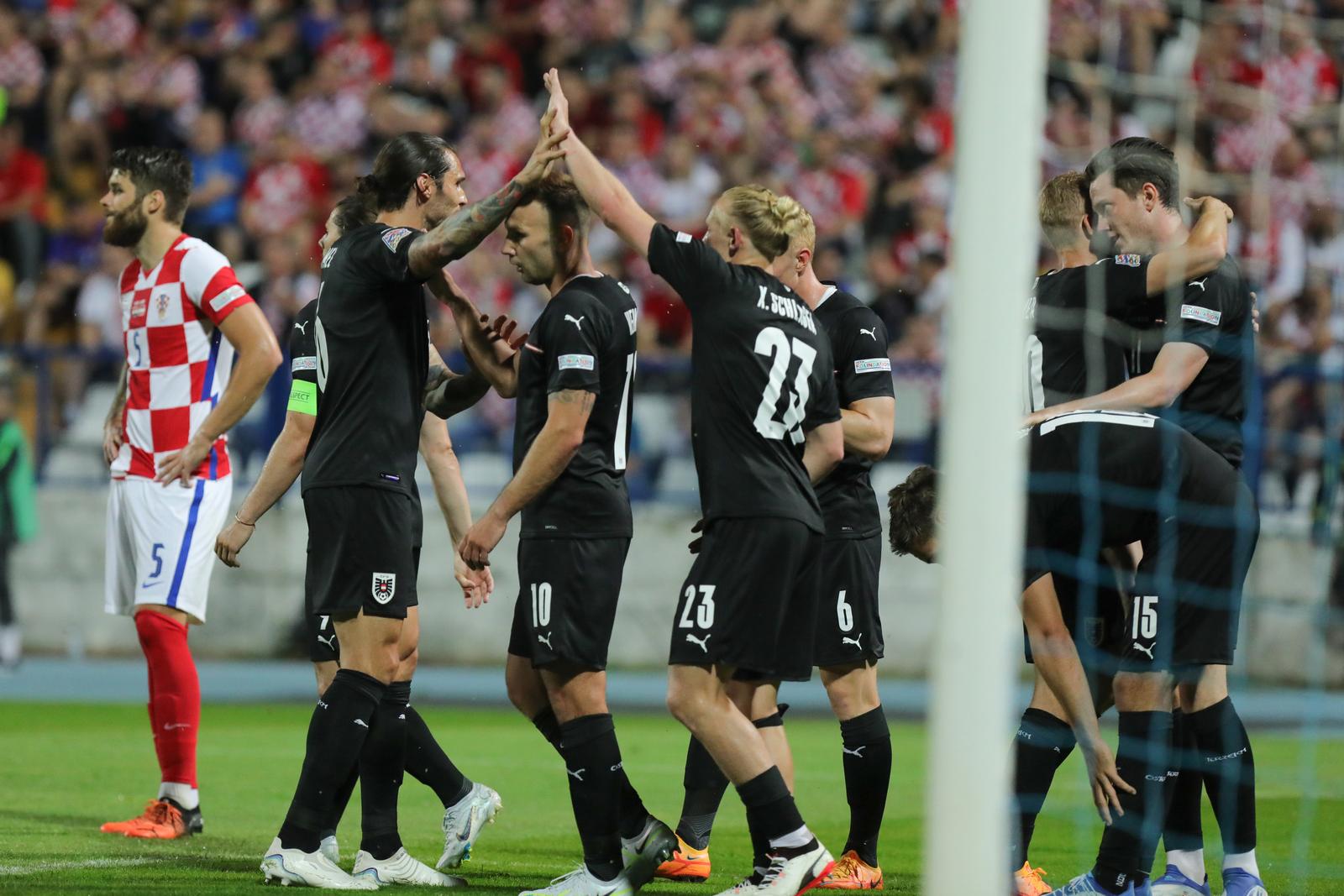 03.06.2022., stadion Gradski vrt, Osijek - Nogometna utakmica Lige nacija, Hrvatska - Austrija. Photo: Dubravka Petric/PIXSELL