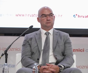 04.07.2022.,Zagreb, u Hotelu Westin odrzana 17. konvencija Hrvatskih izvoznika i 15. dodjela nagrada Zlatni kljuc najboljim izvoznicima u 2021. godini. Panel rasprava na temu Izvozi izvozne izvrsnosti. Drzavni tajnik Ivo Milatic  Photo: Robert Anic/PIXSELL