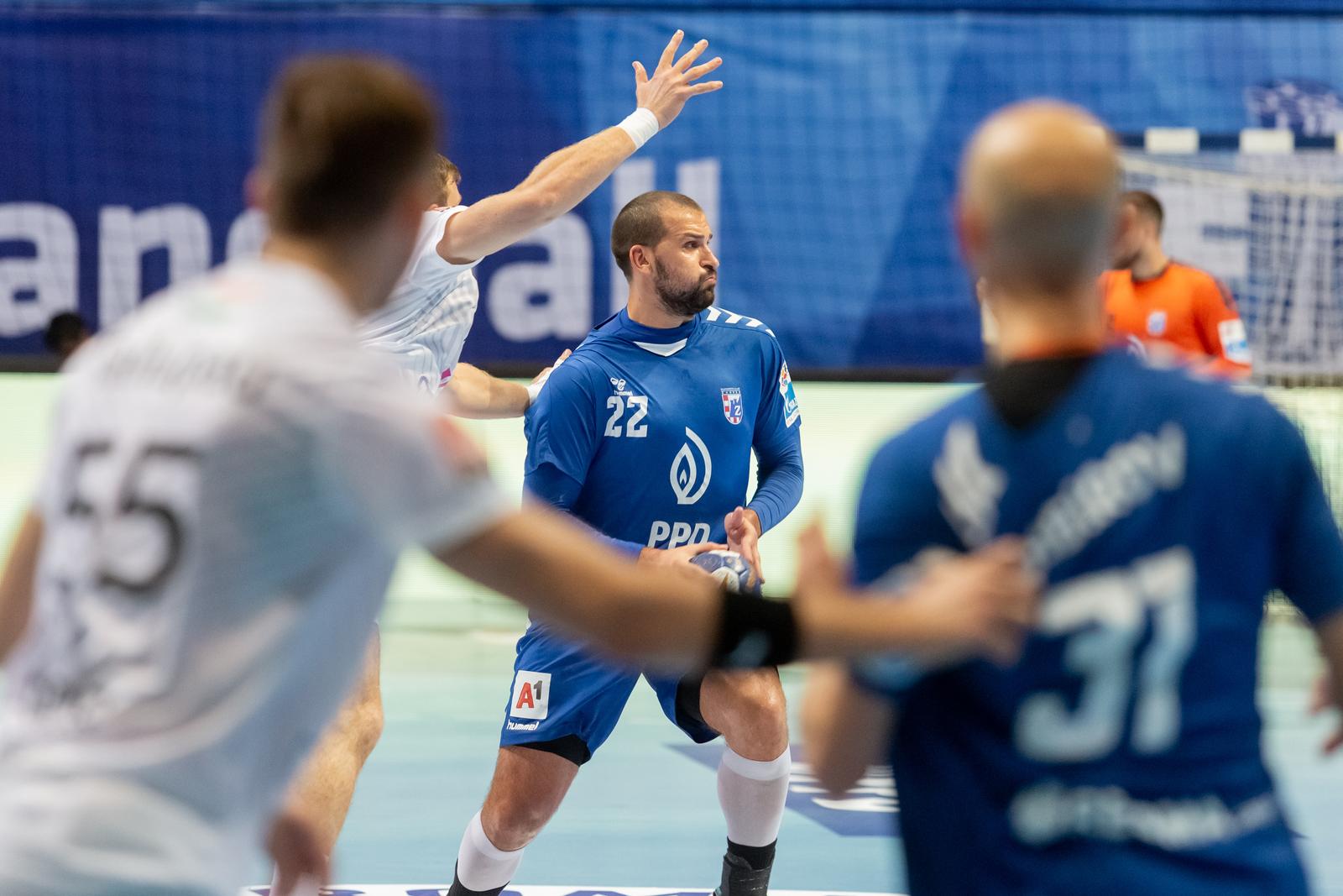 04.09.2022., Zadar ,SC Visnjik - Finale regionalne rukometne SEHA lige: PPD Zagreb - Telekom Veszprem.Zeljko Musa Photo: Sime Zelic/PIXSELL