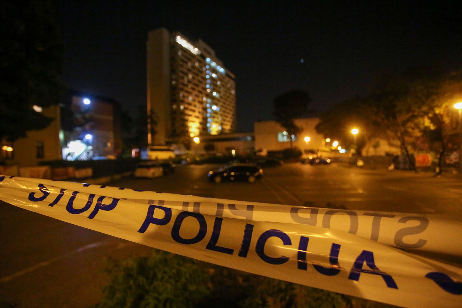 05.09.2022., Zagreb - Povodom dolaska Turskog predsjednika Recep Tayyip Erdogana u Zagreb oko hotela Westin u kojem ce biti smijesten policijske trake oko hotela i na zelenom valu.  Photo: Matija Habljak/PIXSELL