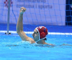 06.09.2022., Spaladium Arena, Split - LEN Europsko prvenstvo u vaterpolu za muskarce, cetvrtfinale, Hrvatska - Gruzija. Marko Bijac  Photo: Marko Lukunic/PIXSELL