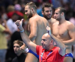 06.09.2022., Spaladium Arena, Split - LEN Europsko prvenstvo u vaterpolu za muskarce, cetvrtfinale, Hrvatska - Gruzija. Ivica Tucak  Photo: Marko Lukunic/PIXSELL