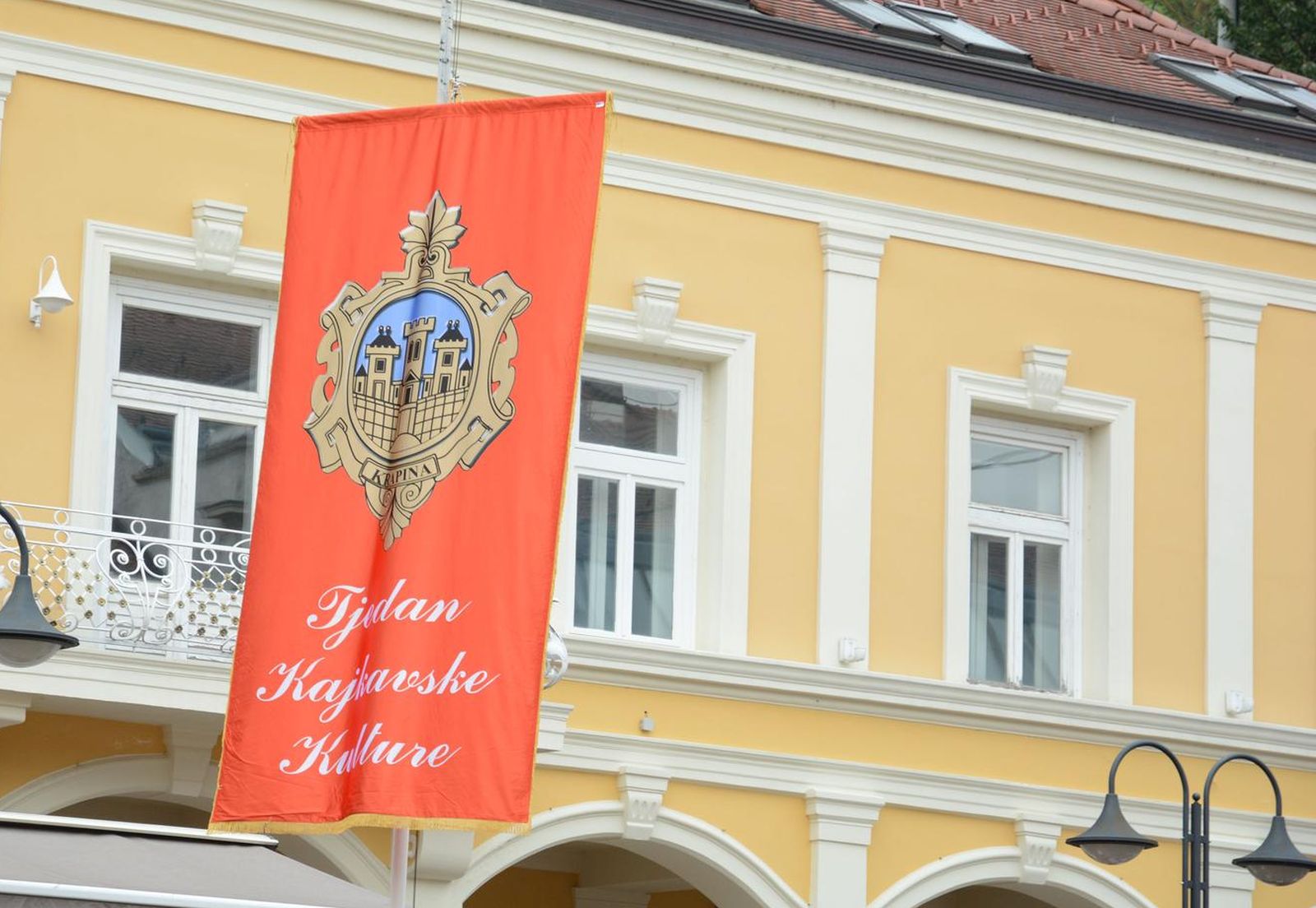 07.09.2014., Krapina - Preko 400 djece iz 12 djecjih vrtica, osnovnih skola i KUD-ova Krapinsko-zagorske zupanije u narodnim nosnjama svojim su nastupima obiljezili svecano otvaranje 49. Tjedna kajkavske kulture. Photo: Matija Topolovec/PIXSELL