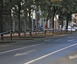 07.06.2022., Zagreb - Aktivnosti policijskih sluzbenika oko hotela Sheraton zbog posjeta turskog predsjednika Recep Tayyip Erdogana. Photo: Sanjin Strukic/PIXSELL