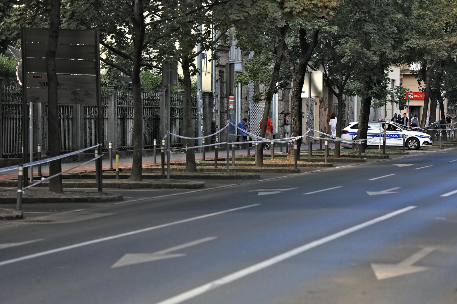 07.06.2022., Zagreb - Aktivnosti policijskih sluzbenika oko hotela Sheraton zbog posjeta turskog predsjednika Recep Tayyip Erdogana. Photo: Sanjin Strukic/PIXSELL