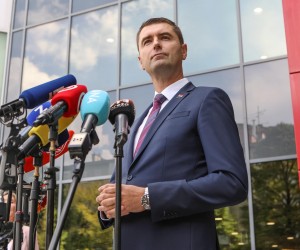 07.09.2022., Zagreb - Nakon sastanka s Upravom Ine i MOLa ministar Davor Filipovic dao izjavu za medije. Photo: Robert Anic/PIXSELL
