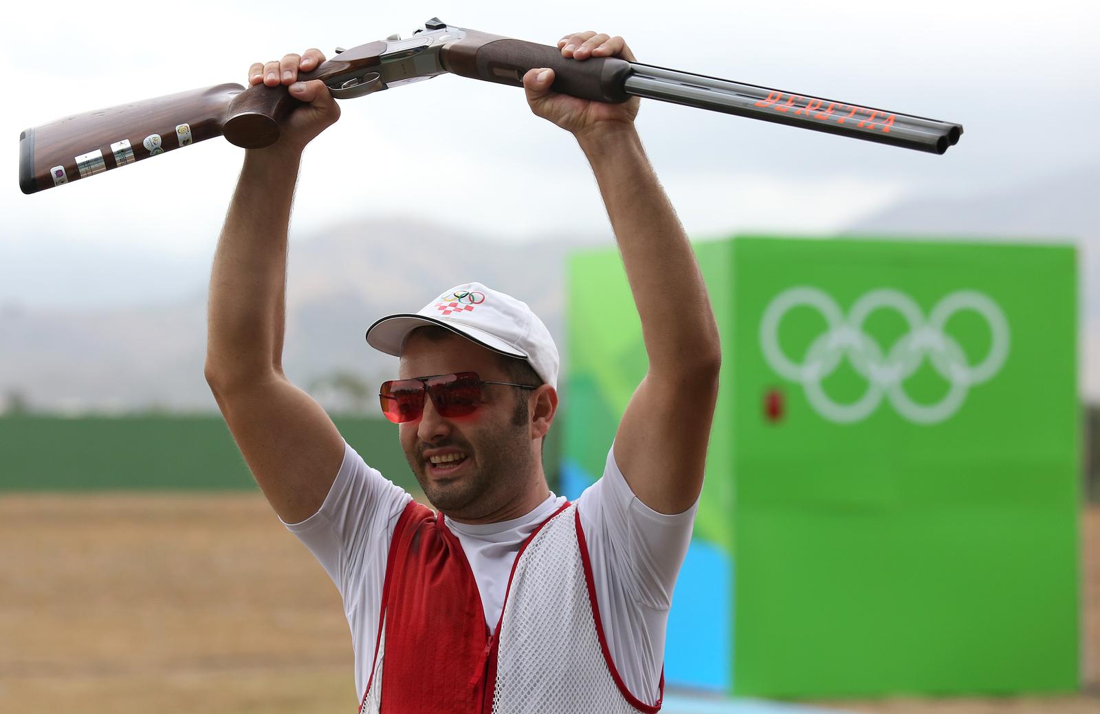 08.08.2016., Rio de Janeiro, Brazil - Olimijske igre Rio 2016. Streljastvo, trap, Josip Glasnovic. "nPhoto: Igor Kralj/PIXSELL