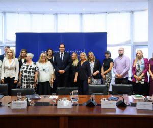 09.09.2022., Zagreb - Ministar pravosudja i uprave Ivan Malenica sastao se  s udrugama civilnoga drustva koje se bave podrskom zrtvama nasilja.  Photo: Davor Puklavec/PIXSELL