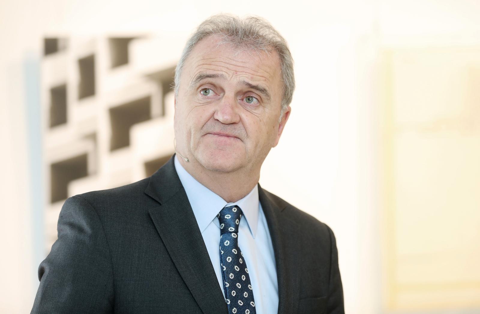 10.12.2019., Zagreb - Direktor Hrvatske udruge turizma Veljko Ostojic odrzao je konferenciju za medije u Oris Kuci ahitekture na temu hrvatskog turizma. Photo: Sanjin Strukic/PIXSELL