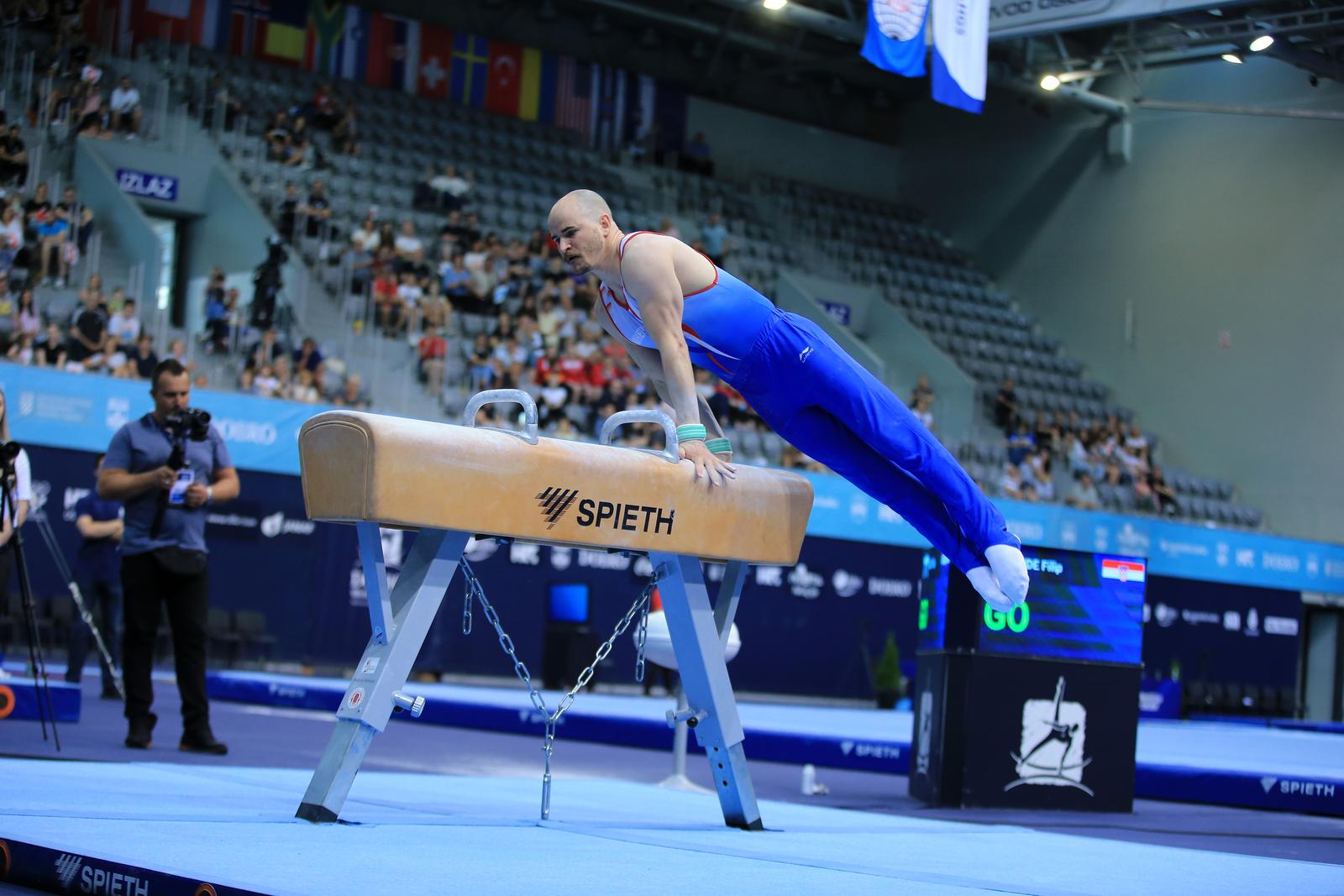 11.06.2022., Dvorana Gradski vrt, Osijek - 13. DOBRO World Cup. Filip Ude.  Photo: Pixsell/PIXSELL