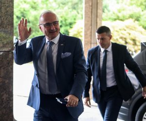 11.07.2022., Zagreb - U hotelu Westin odrzana je sjednica sireg Predsjednistva HDZ-a. Gordan Grlic Radman Photo: Zeljko Hladika/PIXSELL