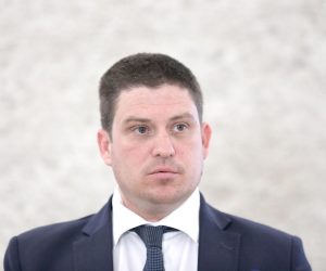 14.07.2022., Zagreb - Na konferenciji za medije odrzanoj u Saboru kandidat za potpredsjednika Vlade Oleg Butkovic komentirao je raspravu na Odboru za Ustav. Photo: Patrik Macek/PIXSELL