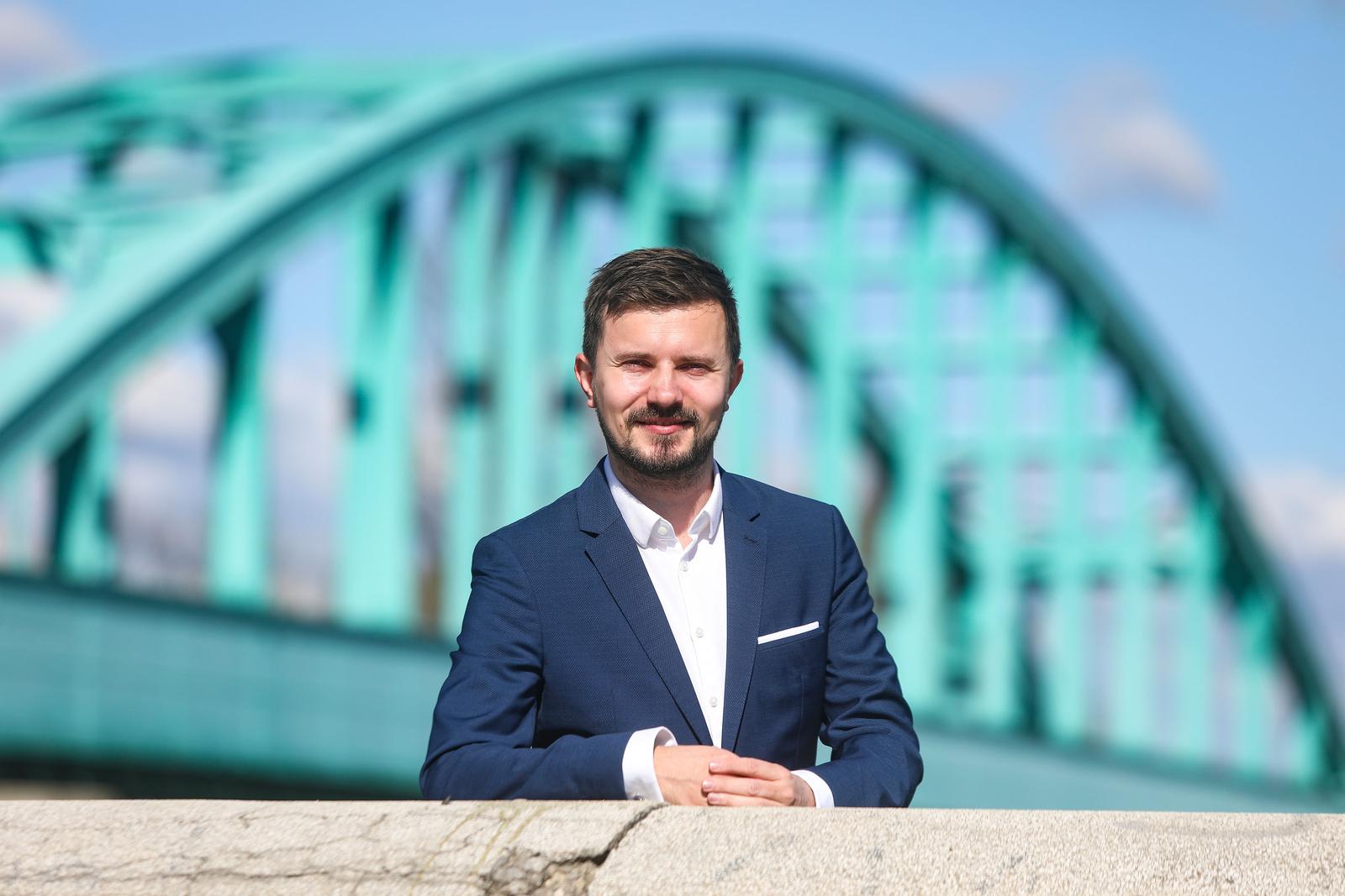 16.3.2021., Zagreb - Davor Nadji, kandidat za gradonacelnika Zagreba."nPhoto: Marin Tironi/PIXSELL
