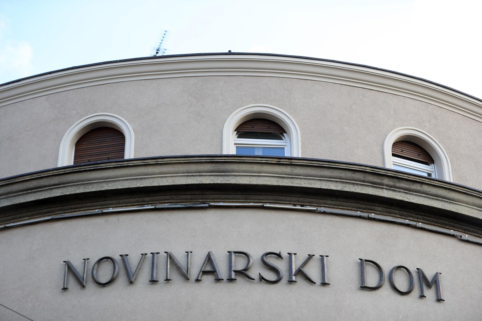Zagreb: Zgrada Hrvatskog novinarskog društva 16.08.2018., Zagreb - Zgrada Hrvatskog novinarskog drustva u Perkovcevoj 2..rPhoto: Slavko Midzor/PIXSELL