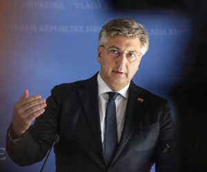 19.09.2022.,Zagreb, pod predsjedanjem premijera Andreja Plenkovica odrzana 150. sjednica Vlade RH. Nakon sjednice Vlade RH, premijer Andrej Plenkovic dao izjavu za medije.
 Photo: Robert Anic/PIXSELL