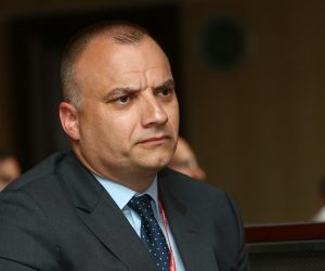 20.03.2017., Zagreb - Konferencija Hrvatska kakvu trebamo u organizaciji Vecernjeg lista u hotelu Esplanada. Panel diskusija Nacionalna sigurnost. Daniel Markic. Photo: Zeljko Lukunic/PIXSELL