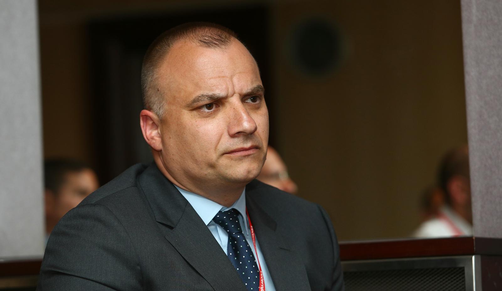 20.03.2017., Zagreb - Konferencija Hrvatska kakvu trebamo u organizaciji Vecernjeg lista u hotelu Esplanada. Panel diskusija Nacionalna sigurnost. Daniel Markic. Photo: Zeljko Lukunic/PIXSELL