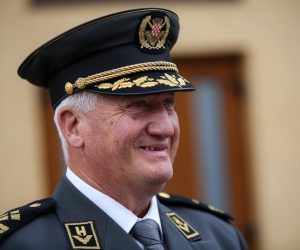 21.10.2021, Hrvatska Dubica, Bacin, - Predsjednik Republike Hrvatske Zoran Milanovic sudjelovao je na komemoraciji u povodu obiljezavanja 30. godisnjice stradanja civila u naselju Bacin te polozio vijenac ispred spomen obiljezja masovne grobnice. Photo: Zeljko Hladika/PIXSELL