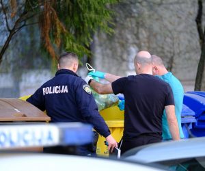 26.03.2022., Zagreb - U zgradi u Stefancicevoj u naselju Vrbani nadeno je mrtvo tijelo zene. Policija sumnja na ubojstvo. Photo: Slaven Branislav Babic/PIXSELL