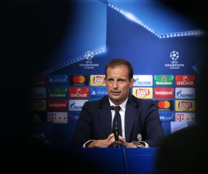 26.09.2016., Zagreb - Konferenciji za medije FC Juventusa iz Torina nazocili su trener Massimiliano Allegri i Giorgio Chiellini.  "nPhoto: Robert Anic/PIXSELL