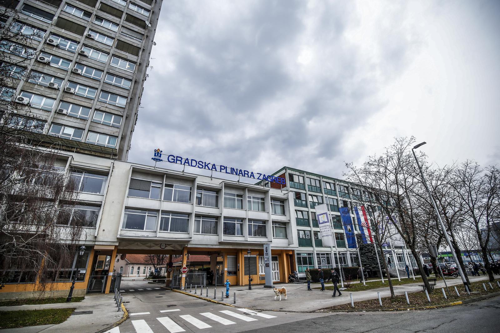 31.01.2022., Zagreb - Zgrada Gradske plinare u Radnickoj ulici. Photo: Slavko Midzor/PIXSELL