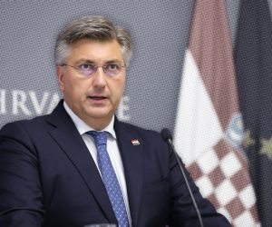 31.08.2022.,Zagreb - Andrej Plenkovic nakon sastanka vladajuce koalicije obratio se medijima Photo: Patrik Macek/PIXSELL