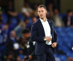Soccer Football - Champions League - Group E - Chelsea v FC Salzburg - Stamford Bridge, London, Britain - September 14, 2022 FC Salzburg coach Matthias Jaissle looks on during the warm up before the match REUTERS/David Klein Photo: David Klein/REUTERS