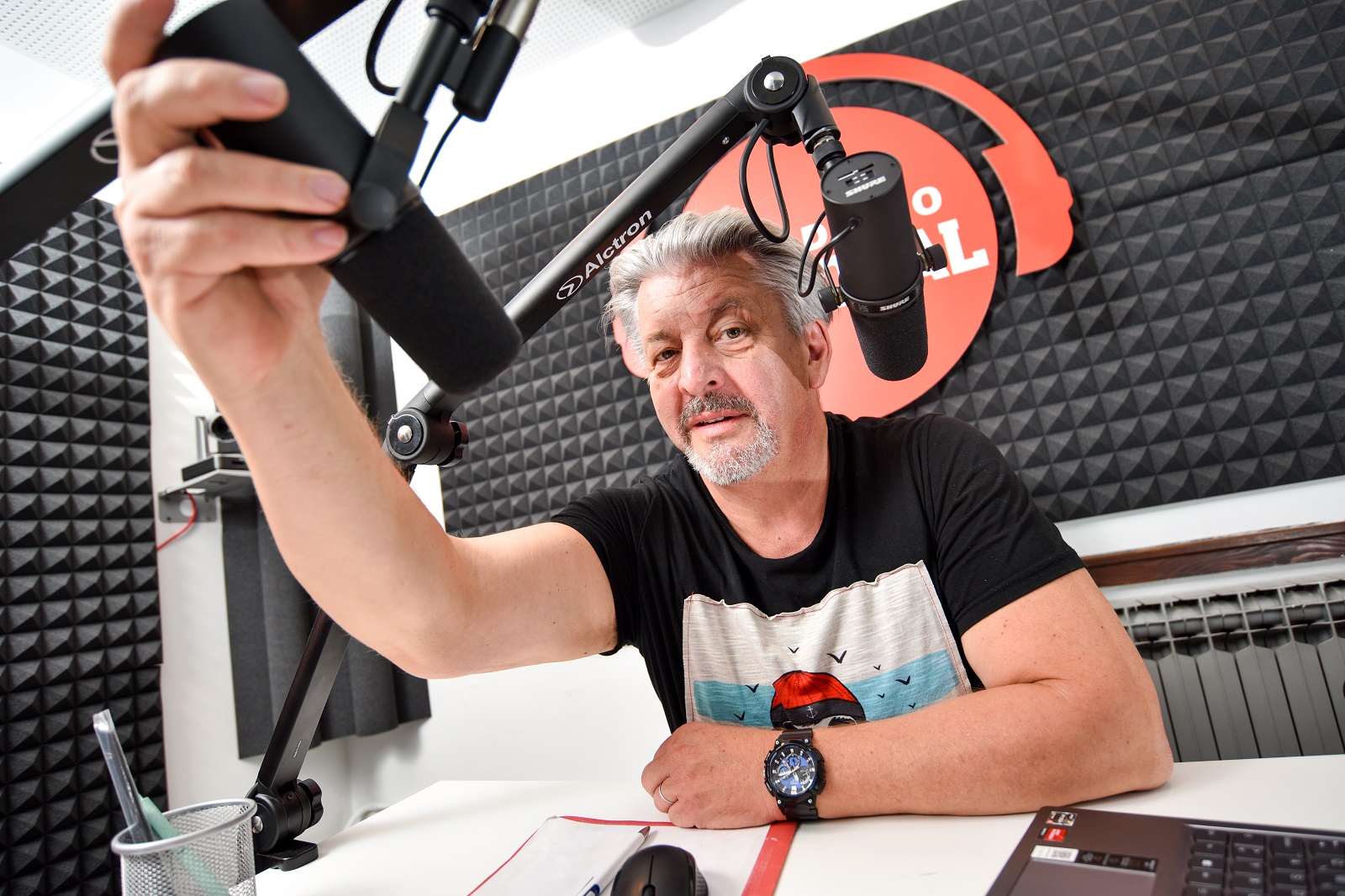 13.09.2022., Zagreb - Zlatan Zuhric Zuhra, radijski voditelj. 

Photo Sasa ZinajaNFoto