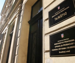 25.01.2012., Meduliceva 34, 36, Zagreb - Zgrada tajnistva Ministarstva pravosudja i uprave za probaciju i podrsku zrtvama i svjedocima.rPhoto: Slavko Midzor/PIXSELL