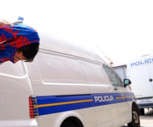 23.05.2022., Velika Gorica - U tijeku je ispitivanje navijaca nakon nereda na autocesti A1 kod Desinca. Dio navijaca doveden je na Zupanijski sud u Velikoj Gorici. Photo: Slaven Branislav Babic/PIXSELL