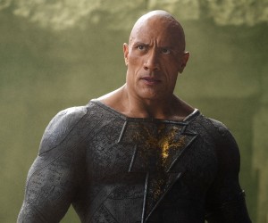 BLACK ADAM

 Copyright: © 2022 Warner Bros. Entertainment Inc. All Rights Reserved.

 Photo Credit: Frank Masi

 Caption: DWAYNE JOHNSON as Black Adam in New Line Cinema’s action adventure “BLACK ADAM,” a Warner Bros. Pictures release.
