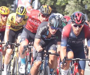 Rijeka,01.10.2022.- Peta etapa biciklistièke utrke CRO Race koja je krenula iz Opatije prola je centrom Rijeke nakon koje su uèesnici utrke krenuli prema Labinu gdje je i cilj etape.