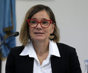 Zagreb, 13.10.2022.-Pučka pravobraniteljica Tena Šimonović Einwalter organizirala je raspravu "Kako zaštititi starije osobe od zlouporaba ugovora o doživotnom i dosmrtnom uzdržavanju?“. Na fotografiji Tatjana Vlašić.  foto HINA/ Daniel KASAP/ dk