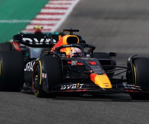 epa10261665 Dutch Formula One driver Max Verstappen of Red Bull Racing during the United States Formula One Grand Prix at the Circuit of The Americas in Austin, Texas, USA, 23 October 2022.  EPA/GREG NASH