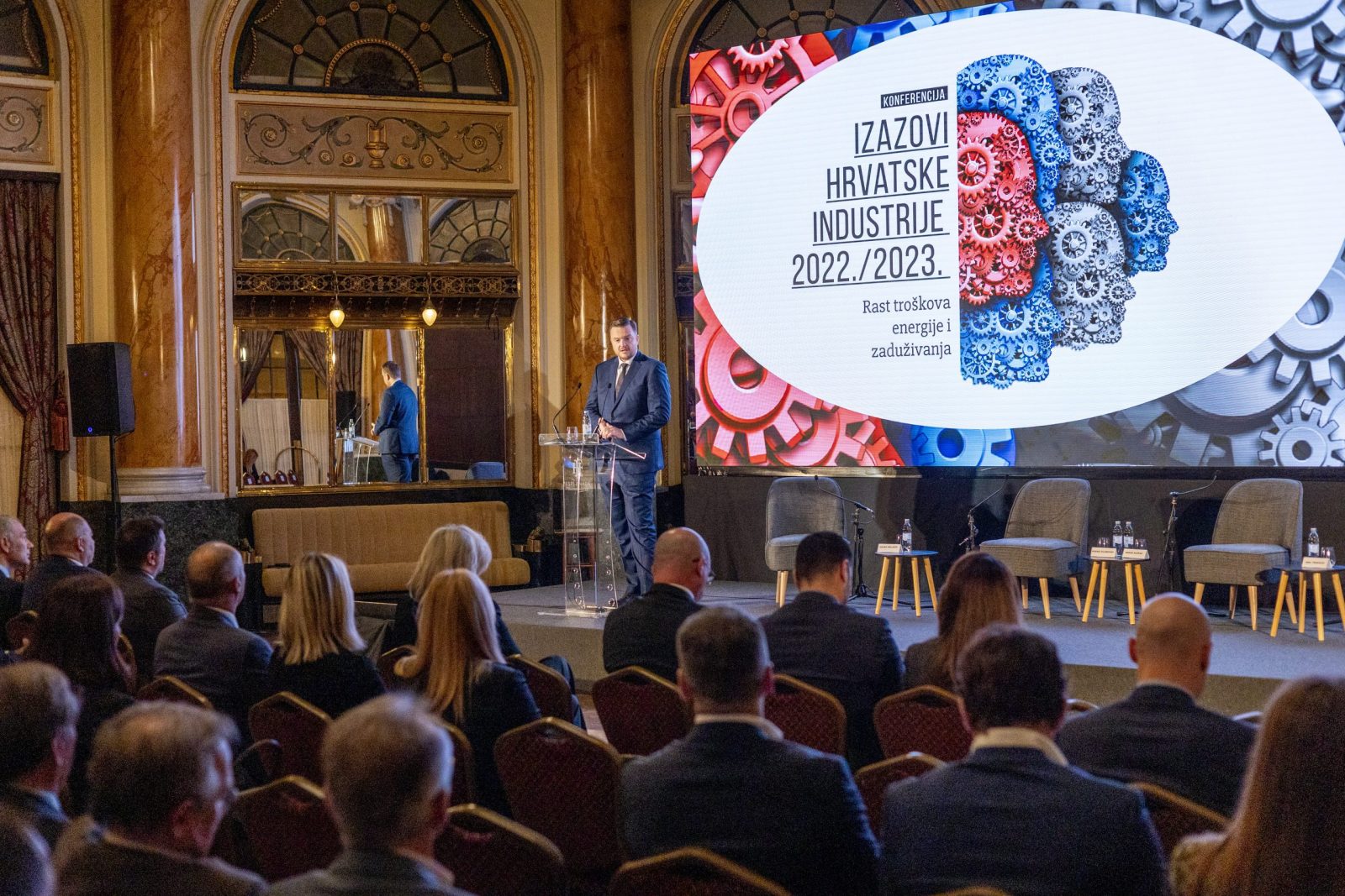 Zagreb, 24.10.2022 - U organizaciji Jutarnjeg lista održana je konferencija “Izazovi hrvatske industrije 2022./2023.“. Na slici Marko Primorac.
Foto Hina/ Dario GRZELJ/ dag