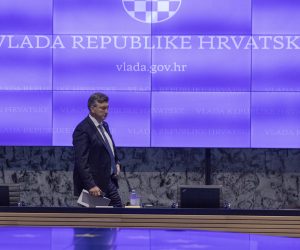 Zagreb, 27.10.2022.- Sjednica Vlade Republike Hrvatske. Na fotografiji Andrej Plenković.   foto HINA/ Daniel KASAP/ dk