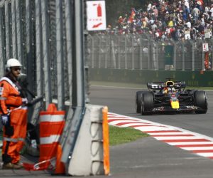 epa10272051 Dutch Formula one driver Max Verstappen of Red Bull Racing, in action during the first practice of the Formula One Grand Prix of the Mexico City in Mexico City, Mexico, 28 October 2022. The Formula One Grand Prix of the Mexico City takes place on 30 October 2022 at the Circuit of Hermanos Rodriguez.  EPA/JOSE MENDEZ