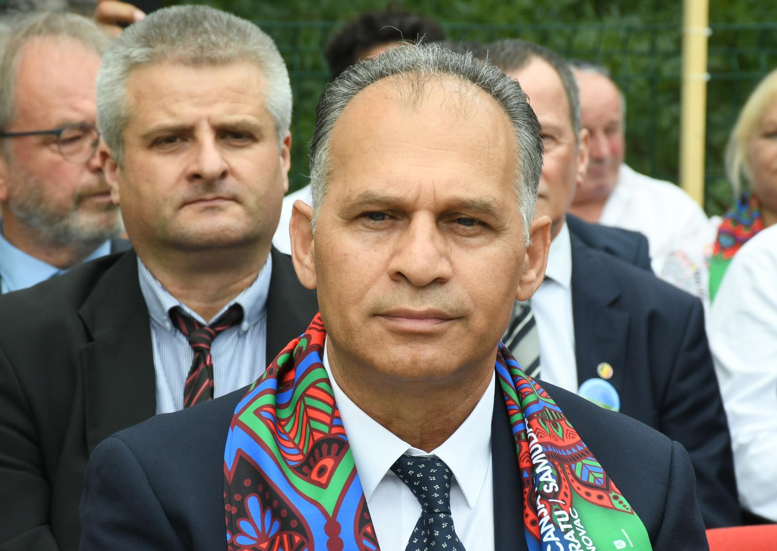02.08.2022., Ustica - Na romskom groblju u sklopu Romskog memorijalnog centra Ustica odrzano je sredisnje obiljezavanje Medjunarodnog dana sjecanja na romske zrtve genocida u Drugom svjetskom ratu/Samudaripen.
Obilježavanje je organizirao Savez Roma u Republici Hrvatskoj „KALI SARA“ i saborski zastupnik Veljko Kajtazi u suradnji s vijecima i predstavnicima romske nacionalne manjine u Republici Hrvatskoj, a pocast zrtvama odala su brojna izaslanstva.
  Photo: Nikola Cutuk/PIXSELL