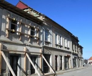 03.02.2022., Petrinja - Jos uvijek dosta rusevnih kuca podsjecaju na razorni potres koji je 29.prosinca 2020.pogodio grad. Photo: Nikola Cutuk/PIXSELL