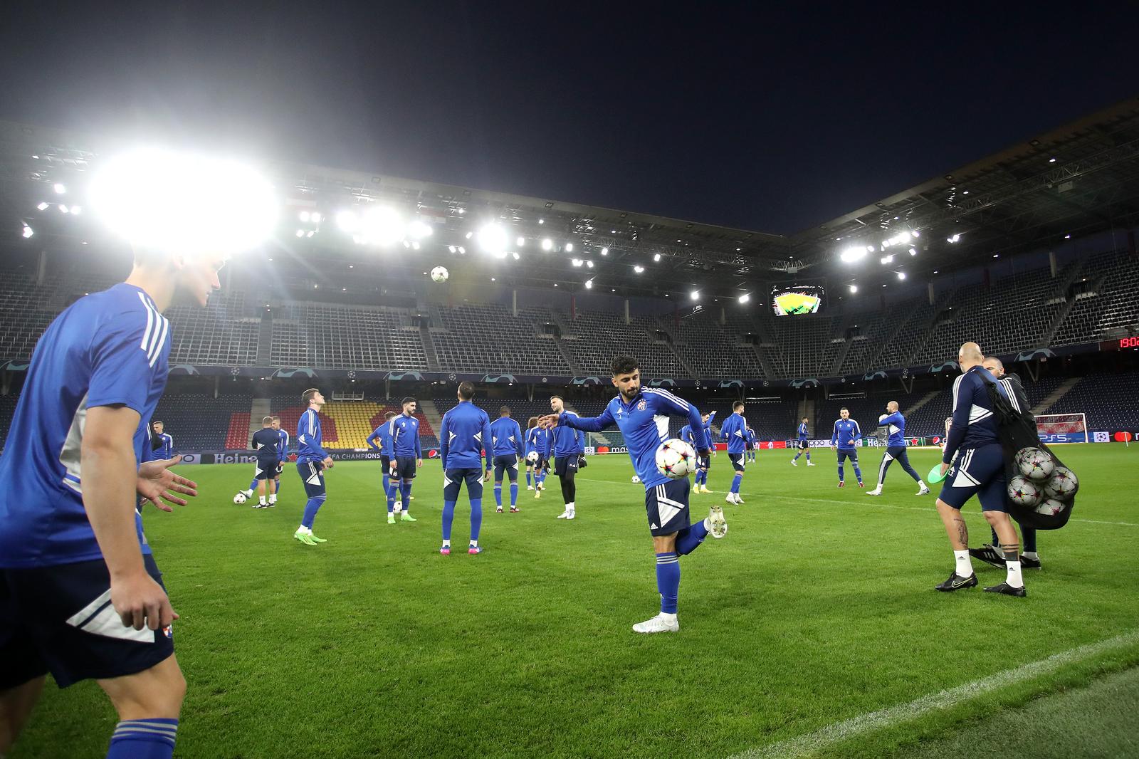 04.10.2022., stadion Salzburg, Salzburg, Austrija - Trening nogometasa Dinama uoci utakmice 3. kola UEFA Lige prvaka izmedju Red Bull Salzburga i GNK Dinamo. Sadegh Moharrami   Photo: Luka Stanzl/PIXSELL