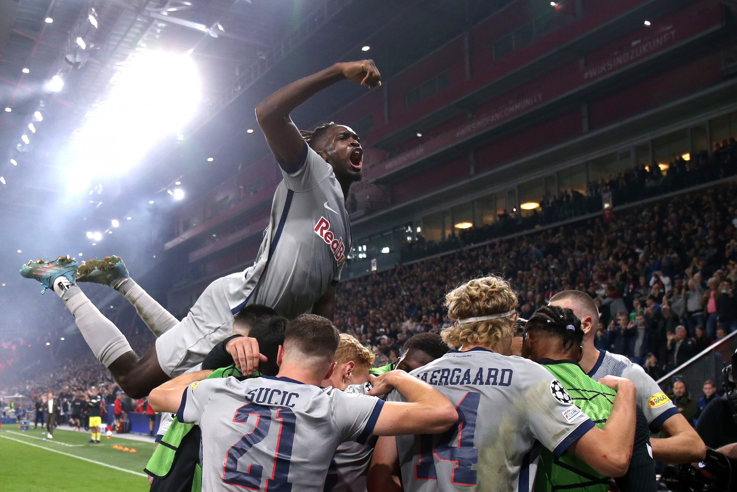 05.10.2022., stadion Salzburg, Salzburg, Austrija - UEFA Liga prvaka, 3. kolo, skupina E, Red Bull Salzburg - GNK Dinamo. Photo: Matija Habljak/PIXSELL