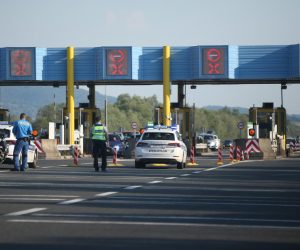 06.08.2022., Varazdin - Zbog teske nesrece na autocesti A4 preusmjeren je promet na jednu stranu autoputa Photo: Matija Habljak/PIXSELL