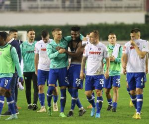 08.10.2022.,Split - Utakmica 12. kola SuperSport HNL Prve lige izmedju Hajduka i Varazdina na Poljudu. Awaziem Chidozie Collins Photo: Ivo Cagalj/PIXSELL