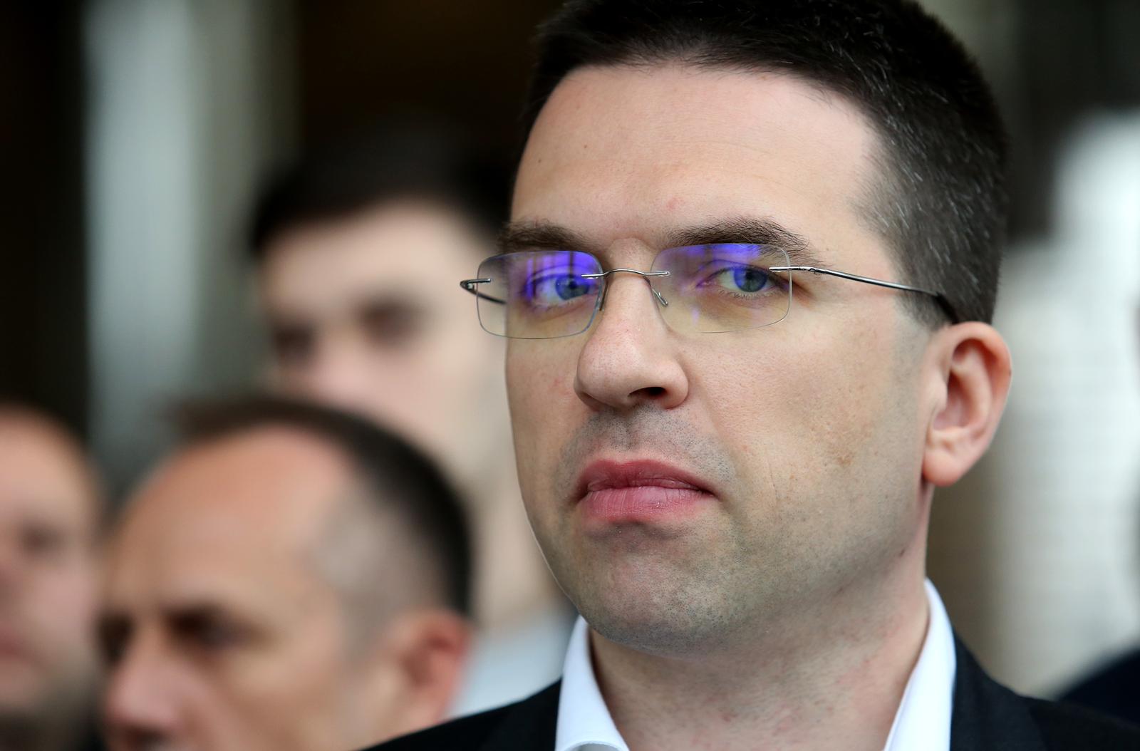 09.05.2019. ,Nacionalna i sveucilisna knjiznica, Zagreb -  Kandidati Hrvatske demokratske zajednice za izbore za Europski parlament odrzali konferenciju za medije.Tomislav Sokol. Photo: Marko Prpic/PIXSELL