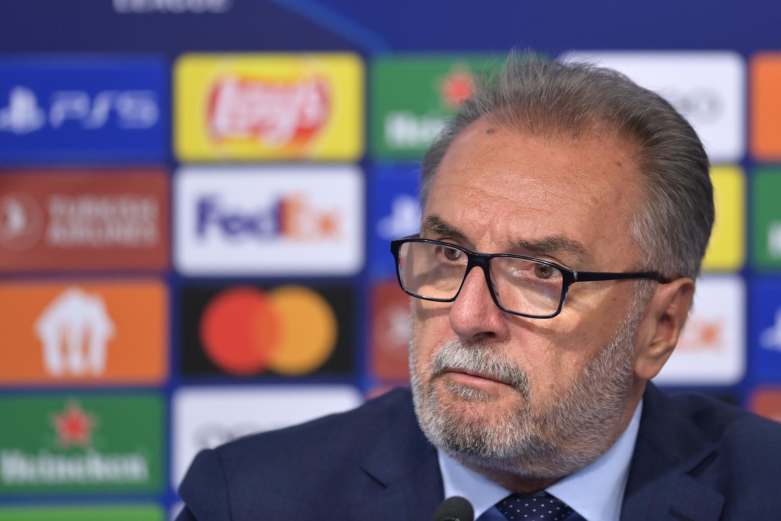 11.10.2022., stadion Maksimir, Zagreb - UEFA Liga prvaka, 4. kolo, skupina E, GNK Dinamo - Red Bull Salzburg. Konferencija za medije. Trener Dinama Ante Cacic. Photo: Igor Soban/PIXSELL
