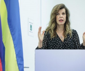 12.09.2022., Zagreb - Konferencija za medije eurozastupnice Biljane Borzan na kojoj sui predstavljeni rezultati istrazivanja o stavovima i percepciji gradjana po pitanjima vezanim uz kupovinu i konzumaciju prehrambenih proizvoda. Photo: Robert Anic/PIXSELL